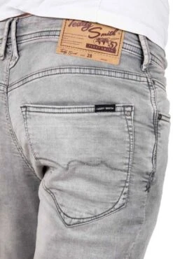 Bermuda TEDDY SMITH SCOTTY Gris Clair -Levis Soldes Magasin mg 0150