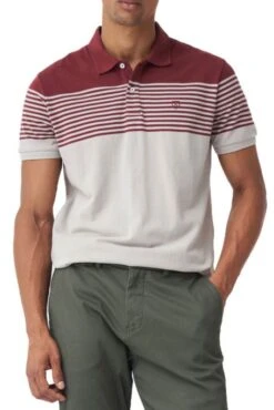 Polo SALSA ITALY Bordeaux -Levis Soldes Magasin salsa 125494 6011 2
