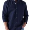Chemise SALSA LINNEN Medium Blue -Levis Soldes Magasin salsa 21005685 830 2