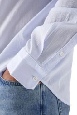 Chemise SALSA MAO Bleu -Levis Soldes Magasin salsa 21007702 810 4