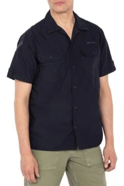 Chemise SCHOTT ARMY MARVIN Navy