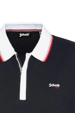 Polo SCHOTT PSARVIN Navy 5 Polo SCHOTT PSARVIN Navy -Levis Soldes Magasin schott 26402 3