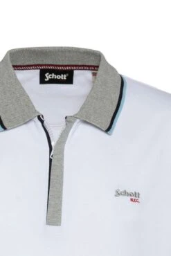Polo SCHOTT PSARVIN White -Levis Soldes Magasin schott 26403 3