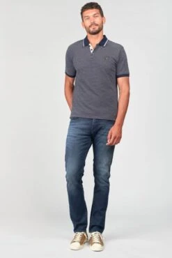 Polo LE TEMPS DES CERISES DASCA Peacoat -Levis Soldes Magasin tdc 26916 1