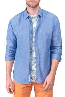 Chemise LE TEMPS DES CERISES RODES Bue -Levis Soldes Magasin tdc 26919 2