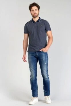 Polo LE TEMPS DES CERISES DRIME Peacot -Levis Soldes Magasin tdc hdrime0000000mc 3305 4