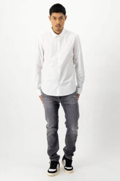 Chemise TEDDY SMITH GOPHER Blanc -Levis Soldes Magasin teddy 10716481 202 3