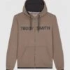 Sweat TEDDY SMITH GICLASS HOODY Chatain -Levis Soldes Magasin teddy 10913638 541 1