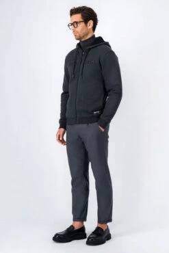 Sweat TEDDY SMITH GICLASS HOODY Charbon -Levis Soldes Magasin teddy 25457 3