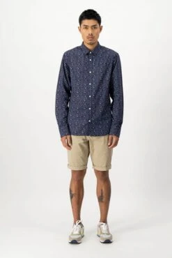 Chemise TEDDY SMITH CARTON Micro Floral -Levis Soldes Magasin teddy smith 10711547 303jr 3