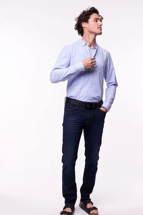 Chemise TEDDY SMITH C-VOLT 2 Blue Shirt 3 Chemise TEDDY SMITH C-VOLT 2 Blue Shirt – Image 3