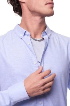 Chemise TEDDY SMITH C-VOLT 2 Blue Shirt