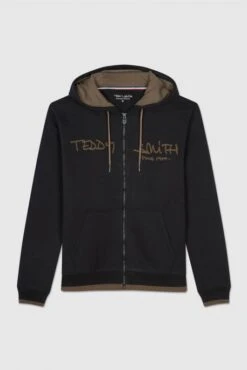 Sweat Zippé TEDDY SMITH GICLASS Charbon