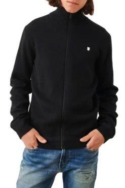 Gilet TEDDY SMITH ETTORE Noir -Levis Soldes Magasin teddy smith 10915528 171 1