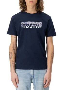 Tee-shirt TEDDY SMITH EZIO 2 MC Total Navy