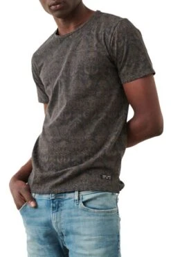 Tee-shirt TEDDY SMITH T-HECTOR Melange Black