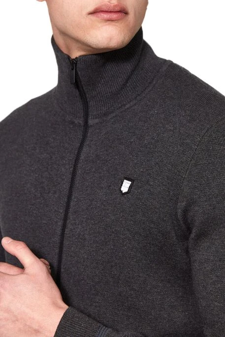 Gilet TEDDY SMITH ETTORE Melange Black 1 Gilet TEDDY SMITH ETTORE Melange Black