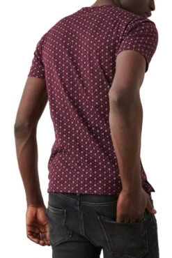 Tee Shirt TEDDY SMITH HECTO Dark WIne -Levis Soldes Magasin teddy smith 23486 3