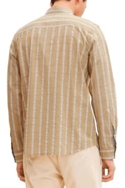 Chemise TOM TAILOR Olive Check -Levis Soldes Magasin tom tailor 22902 2