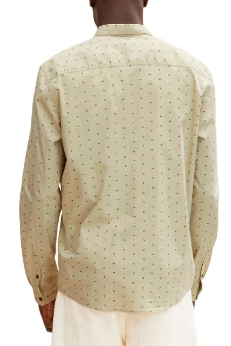 Chemise TOM TAILOR Olive Abstract Flower Print 1 Chemise TOM TAILOR Olive Abstract Flower Print