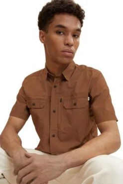 Chemise Cargo TOM TAILOR Coffee Liqueur Brown