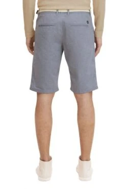 Short Chino TOM TAILOR Medium Grey Yarn Dye Stripe -Levis Soldes Magasin tt 23583 2