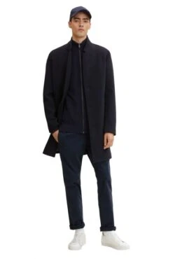 Veste Zippée TOM TAILOR Knitted Navy Melange -Levis Soldes Magasin tt 23751 3
