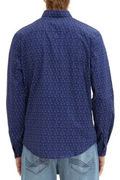 Chemise TOM TAILOR Dark Blue -Levis Soldes Magasin tt 24303 2