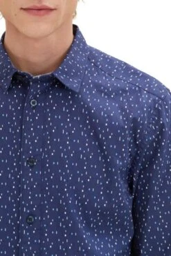 Chemise TOM TAILOR Dark Blue -Levis Soldes Magasin tt 24303 4