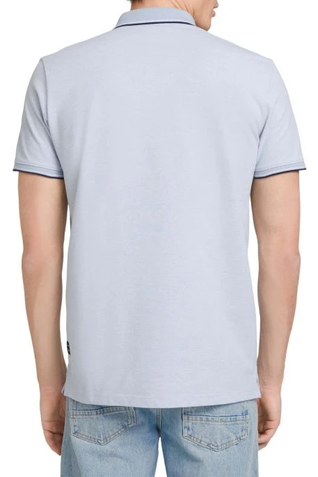 Polo TOM TAILOR Foggy Blue 3 Polo TOM TAILOR Foggy Blue – Image 3