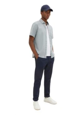 Chemise TOM TAILOR POCKET Bluish Green -Levis Soldes Magasin tt 24726 3