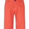 Bermuda TOM TAILOR CHINO Plain Red