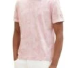 Polo TOM TAILOR PALMIERPink -Levis Soldes Magasin tt 24929 1