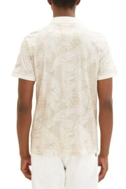 Polo TOM TAILOR PALMIER White -Levis Soldes Magasin tt 24933 2