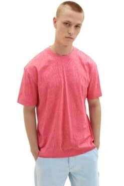 Tee Shirt TOM TAILOR Pink -Levis Soldes Magasin tt 24937 4