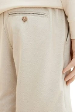 Short TOM TAILOR CHINO SLIM Sand Dobby Structure -Levis Soldes Magasin tt 24952 5