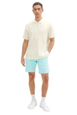 Short TOM TAILOR CHINO Blue Tibetan Stone -Levis Soldes Magasin tt 24953 4