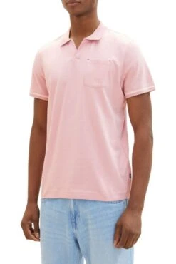 Polo TOM TAILOR Pink -Levis Soldes Magasin tt 24967 1
