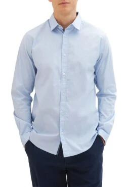 Chemise TOM TAILOR Light Blue -Levis Soldes Magasin tt 25219 1