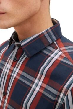 Chemise TOM TAILOR CARREAUX Navy Check