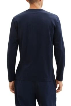 Tee Shirt TOM TAILOR ML Sky Blue -Levis Soldes Magasin tt 25364 2