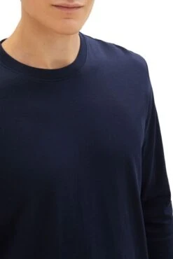 Tee Shirt TOM TAILOR ML Sky Blue