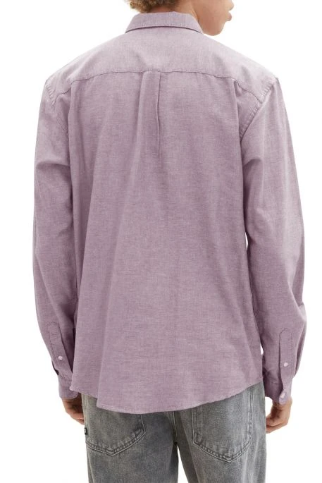 Chemise TOM TAILOR OXFORD Grape 1 Chemise TOM TAILOR OXFORD Grape