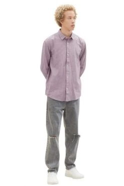 Chemise TOM TAILOR OXFORD Grape 7 Chemise TOM TAILOR OXFORD Grape -Levis Soldes Magasin tt 25659 3