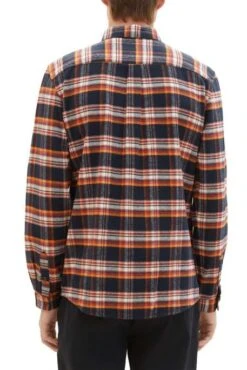 Chemise TOM TAILOR Navy Check -Levis Soldes Magasin tt 25704 2