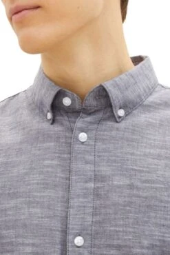 Chemise TOM TAILOR Grey Chambray -Levis Soldes Magasin tt 26423 4