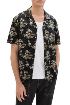 Chemise TOM TAILOR PALMER Blackprint -Levis Soldes Magasin tt 26656 1