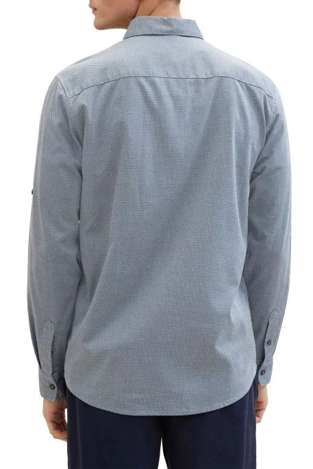 Chemise TOM TAILOR Navy Blue 1 Chemise TOM TAILOR Navy Blue