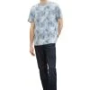Tee Shirt TOM TAILOR Blue Leaf -Levis Soldes Magasin tt 26745 3