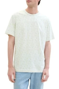 Tee Shirt TOM TAILOR Green Leaf -Levis Soldes Magasin tt 26764 1